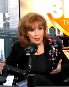 The View Joy Behar Black Floral Blazer